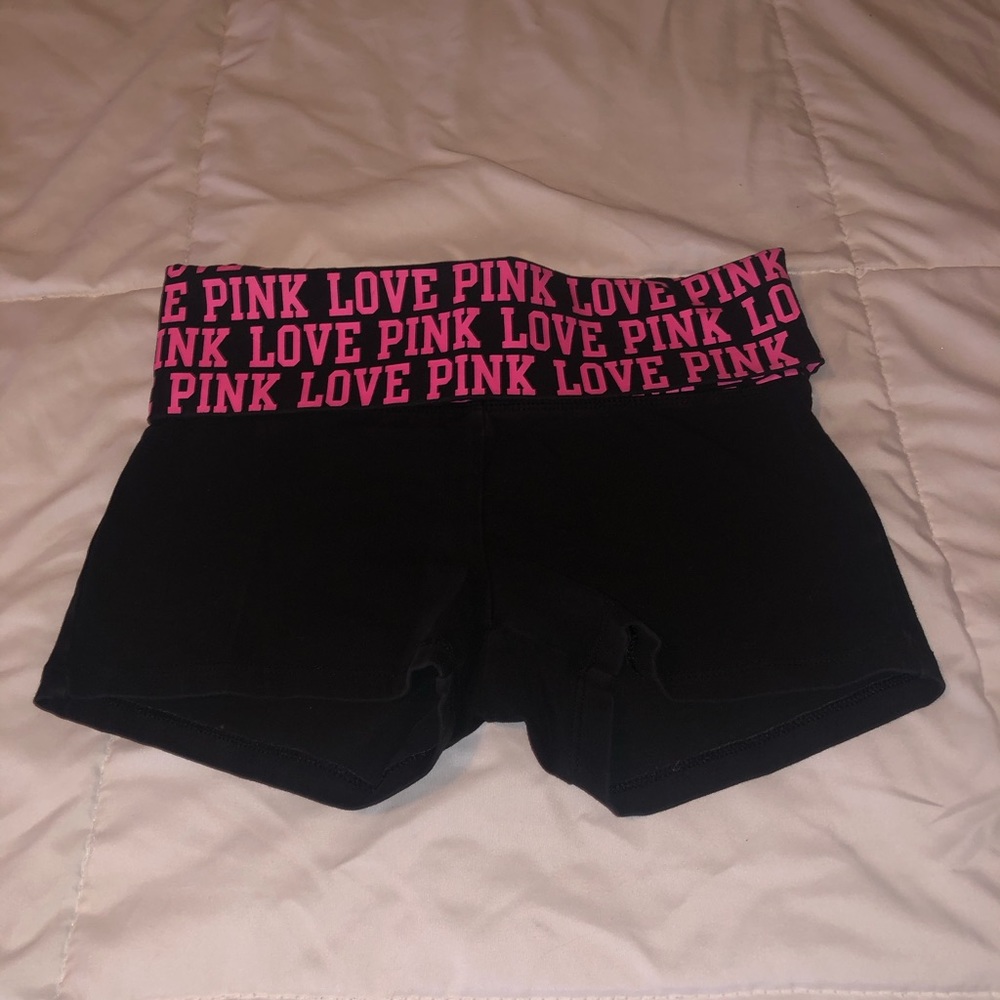 VS/PINK GYM/YOGA SHORTS - SZ SM - *LIKE NEW*